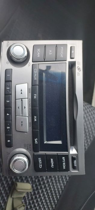 Штатная магнитола Subaru outback 2012