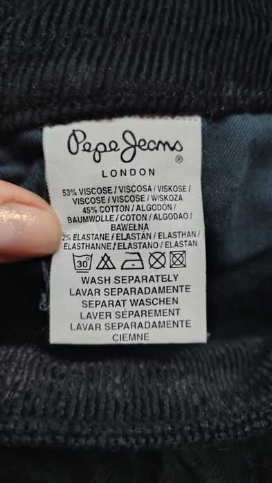 Шорты вельвет pepe jeans новые