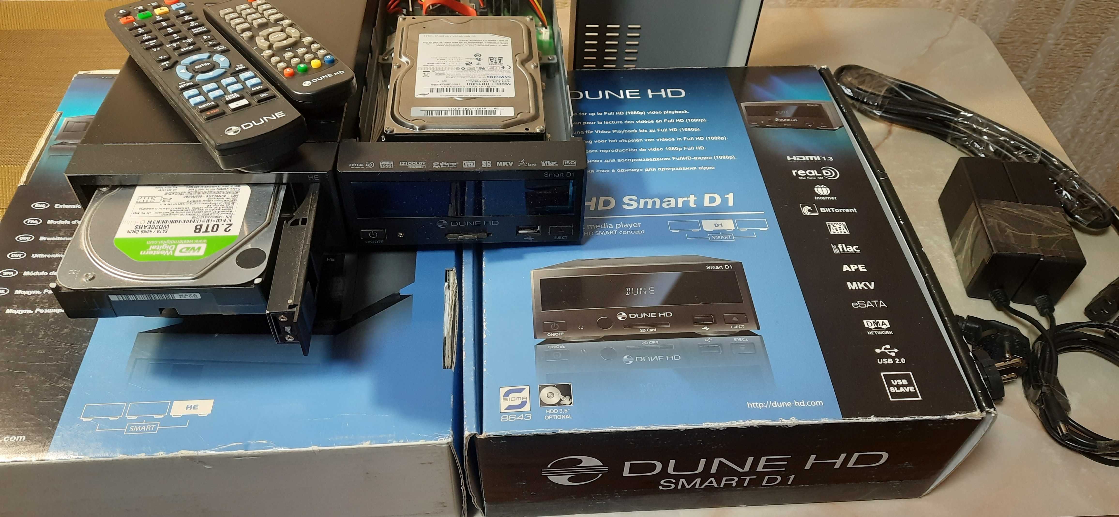 Медиаплеер Dune HD Smart D1и модуль Dune HD Smart HE