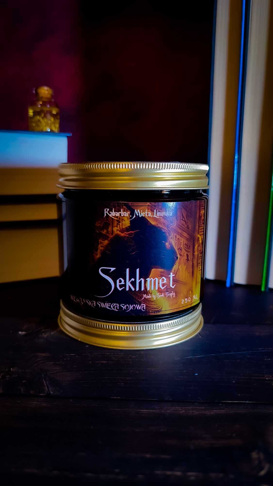 Egipska Świeca Sojowa - 250ml - Handmade