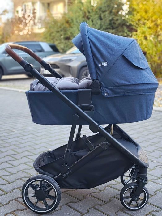 Lekki zgrabny wózek 2w1 Britax Strider M +Cybex