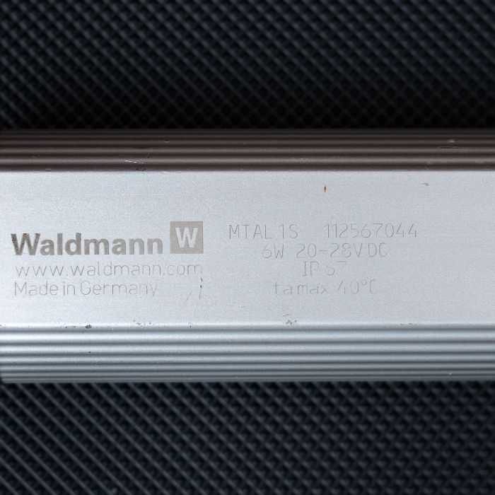 Промисловий світильник Waldmann MTAL 1S 6W IP67 для майстерні