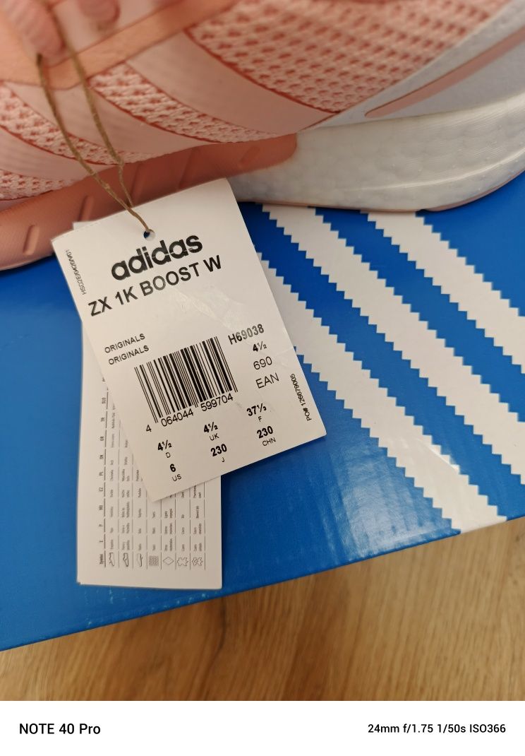 Buty adidas różowe nowe