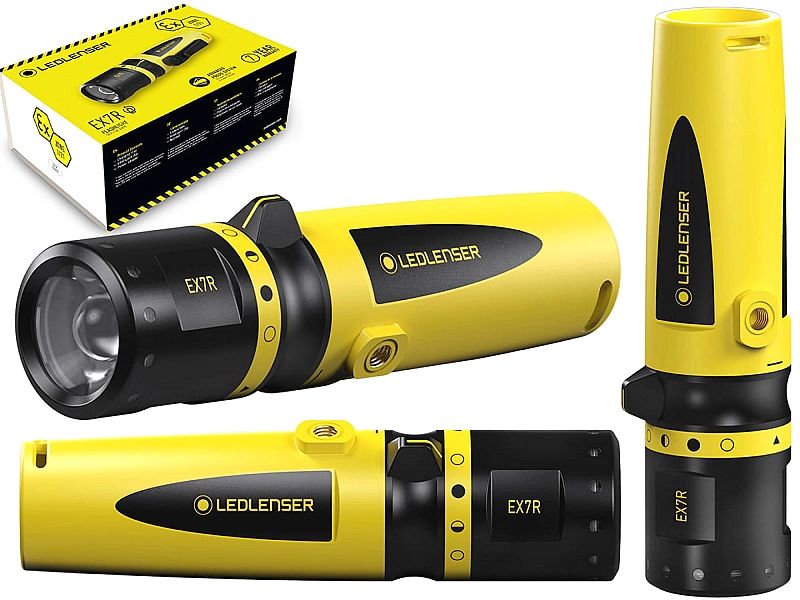 Latarka LEDLENSER EX7R yellow box