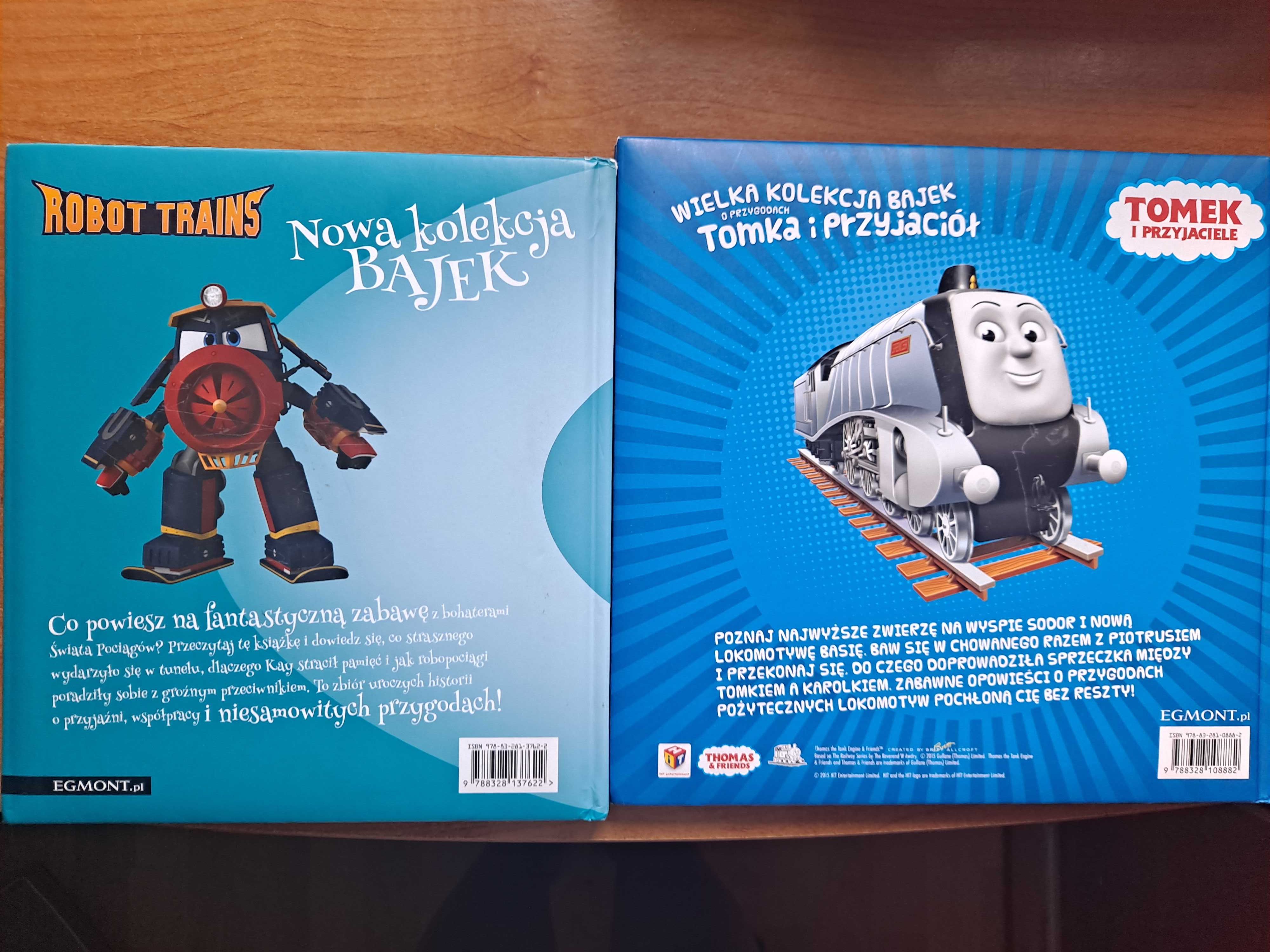Tomek i przyjaciele, Robot Trains, zestaw 2 książek
