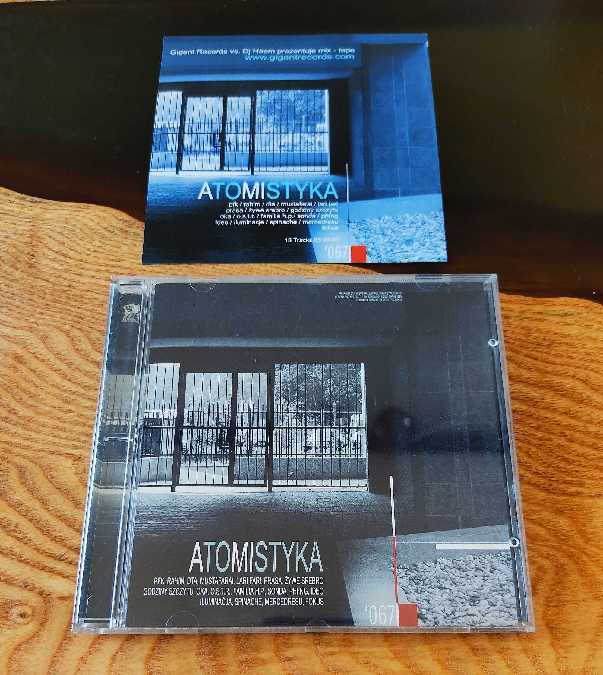 Atomistyka 2002 + ulotka (NOWA) OSTR Paktofonika Pezet DJ Haem Fokus