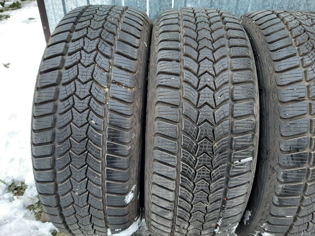 4 szt 195/55 r 16 Opony zimowe Dębica frigo hp2 JAK NOWE