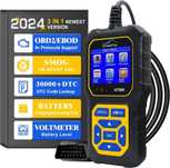 Сканер obd2 donoshome at-500 вольтметр тестер двигуна сумісність з авт