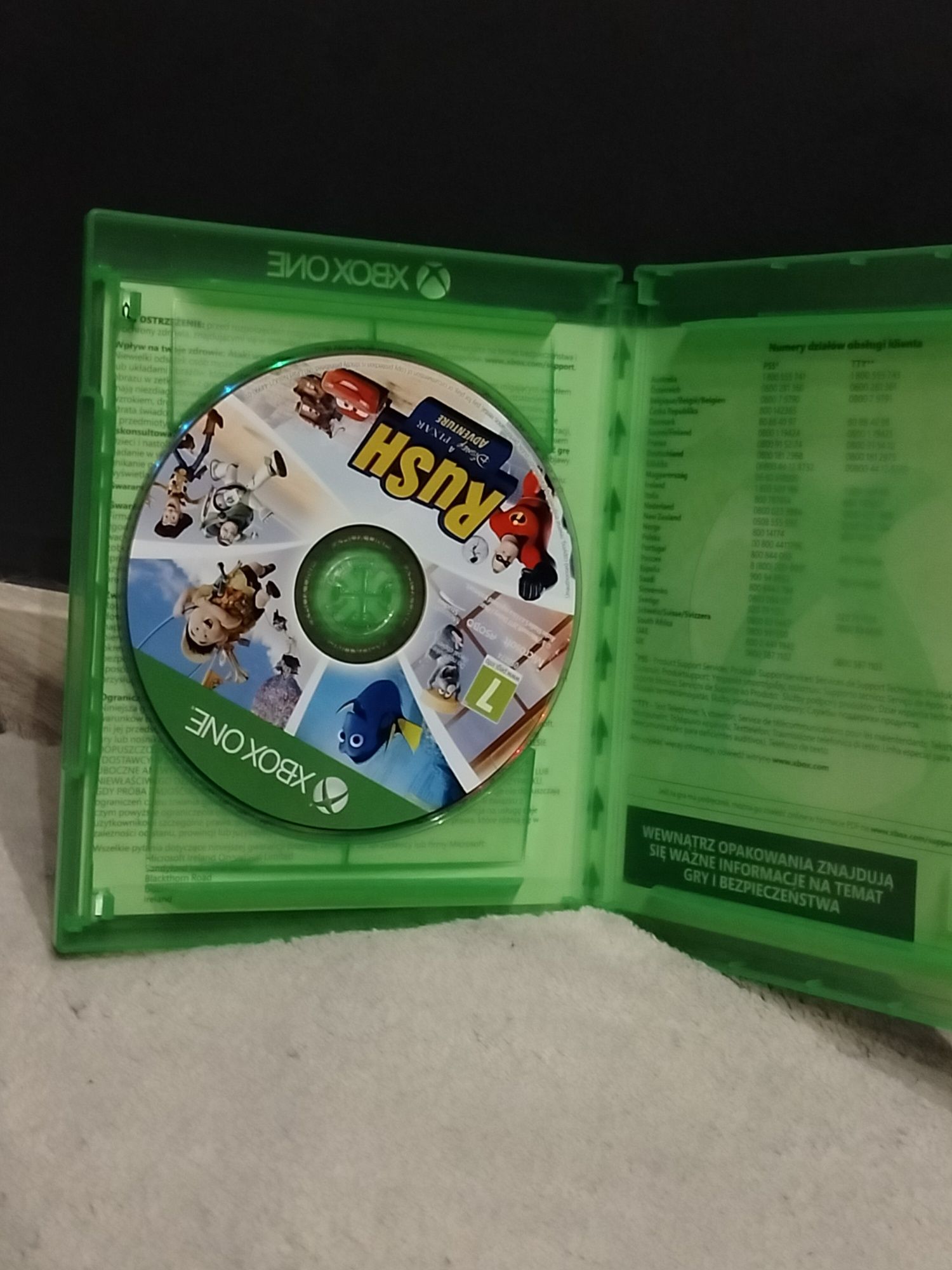 Gra Rush na Xbox One