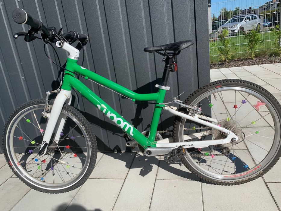 Rower woom 4 zielony