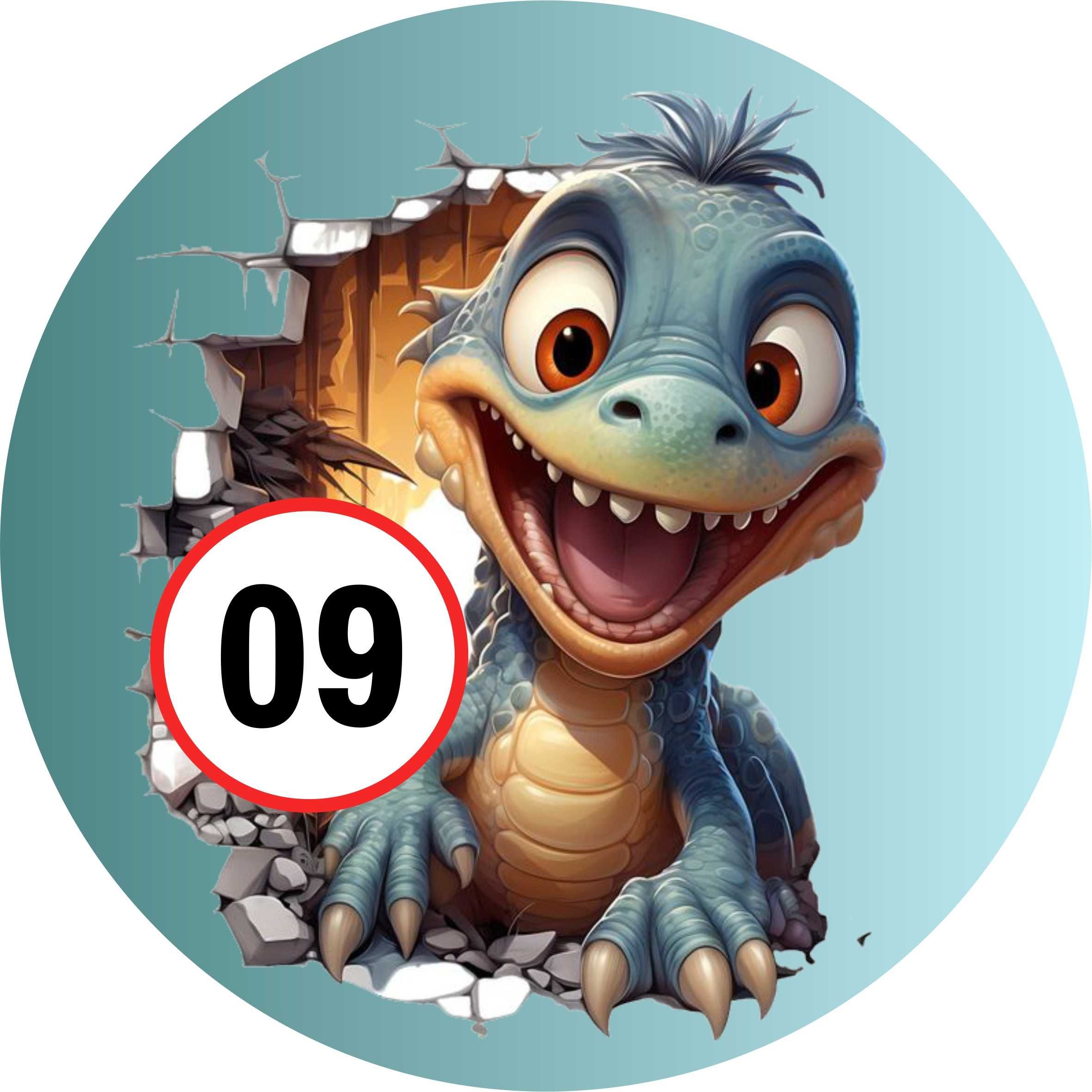 Pan Opłatek na tort - DINOZAURY (2)