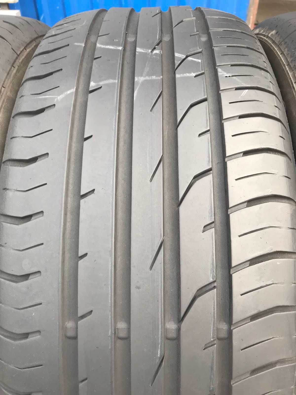 Шини Continental 215/55r16 комплект літо б/у склад Оригінал