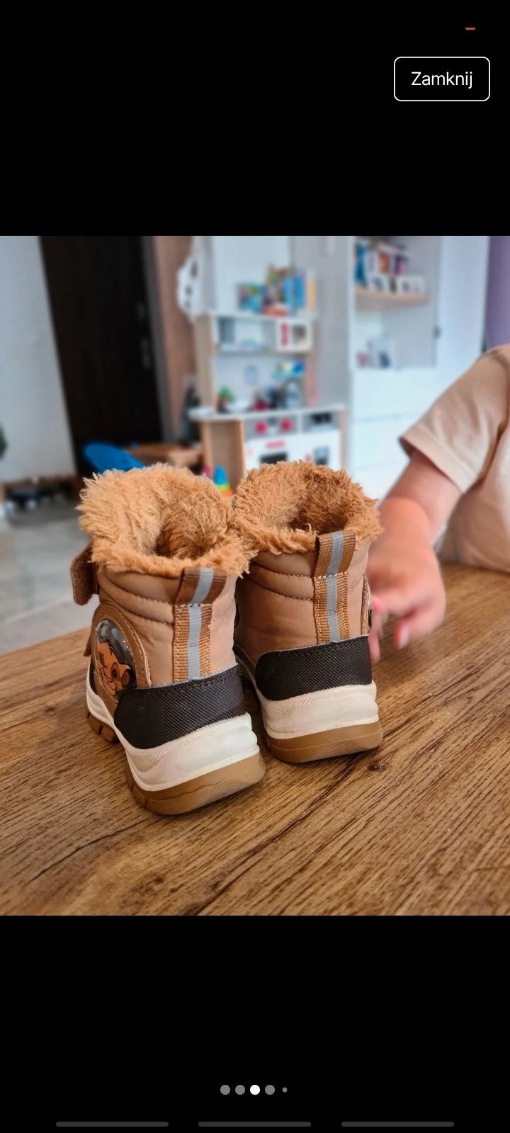 Buty zimowe ocieplane dla chłopca 21