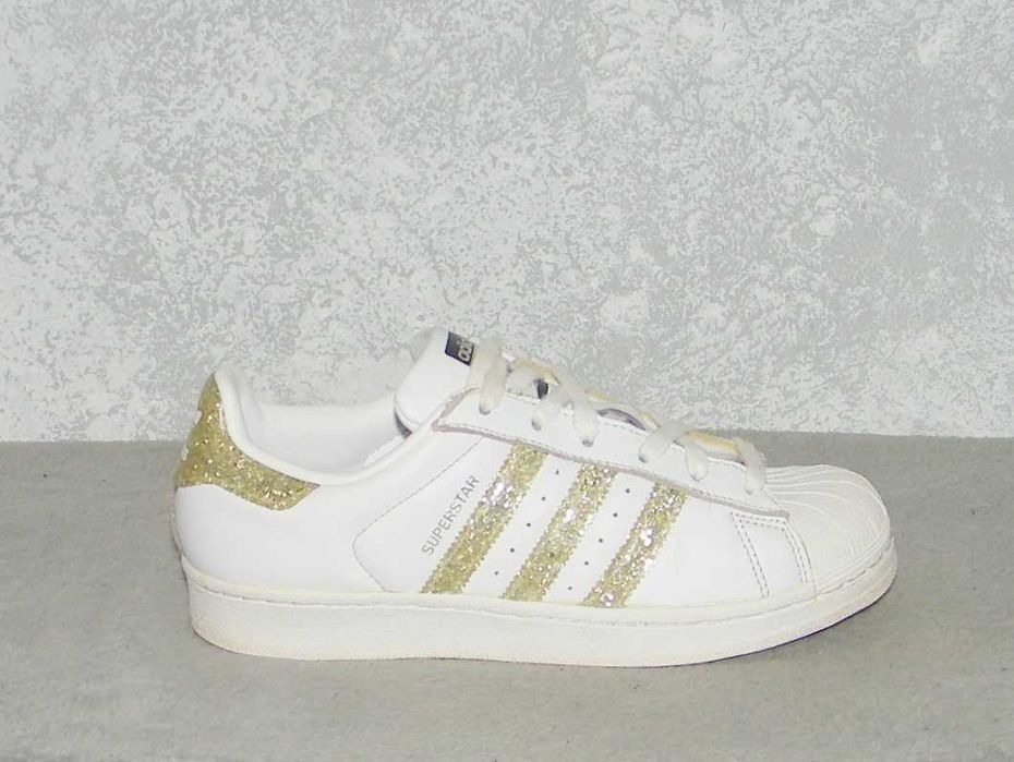 ADIDAS SUPERSTAR - Buty Skóra - rozm. 38,5 - IDEALNE !!!