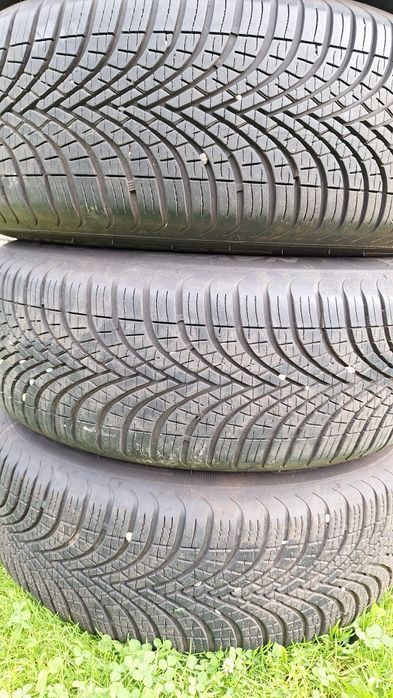 Alufelgi 15 5×112 et 37 vw passat b5 opony wielosezonowe 195/65 r15