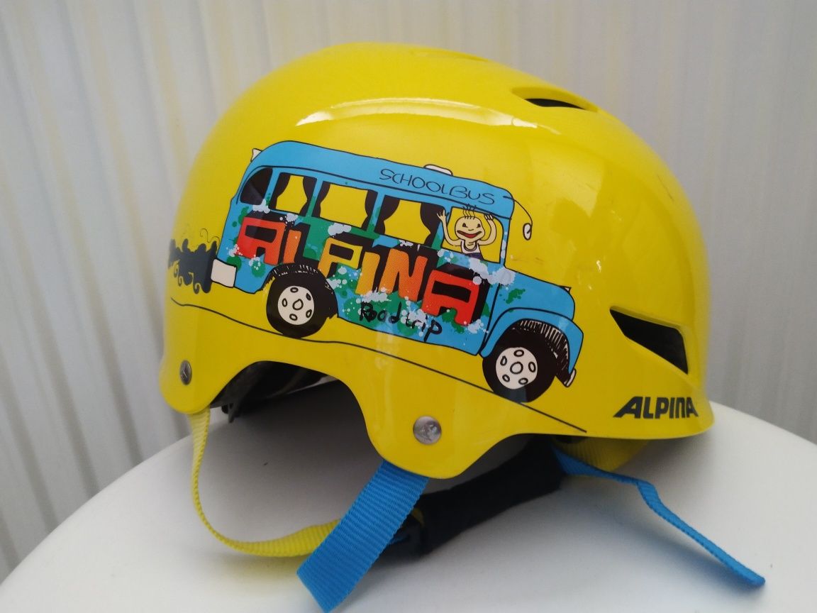 Kask na skatepark deskę rower Alpina Park Junior Regulacja 51-55 cm