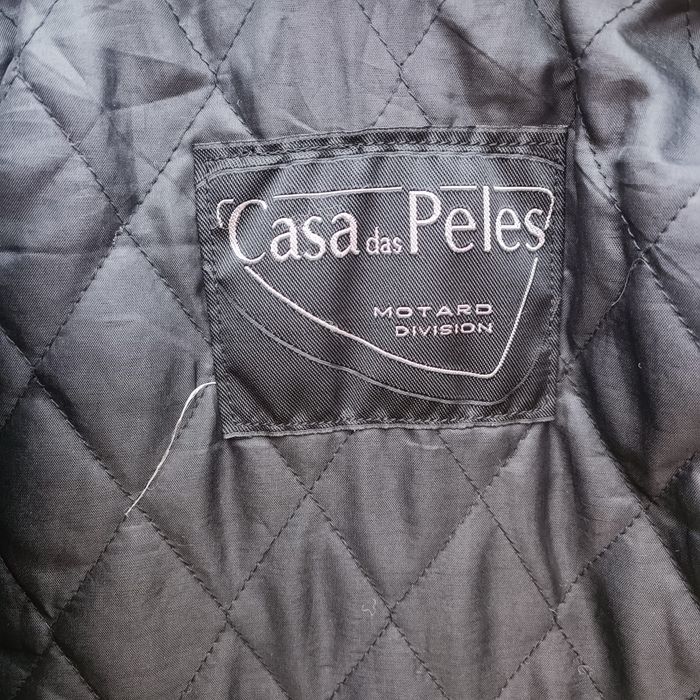 Casaco motard de homem