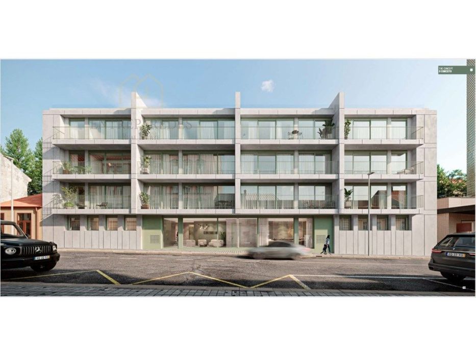 Apartamento T1 em construção para comprar no coração do Porto. Fraç...