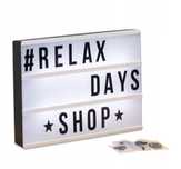 Tablica LED Relaxdays