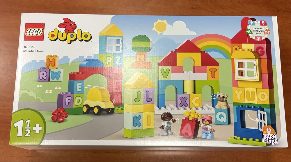 Lego Duplo Alfabetowe 10935 miasto NOWE 2 szt.