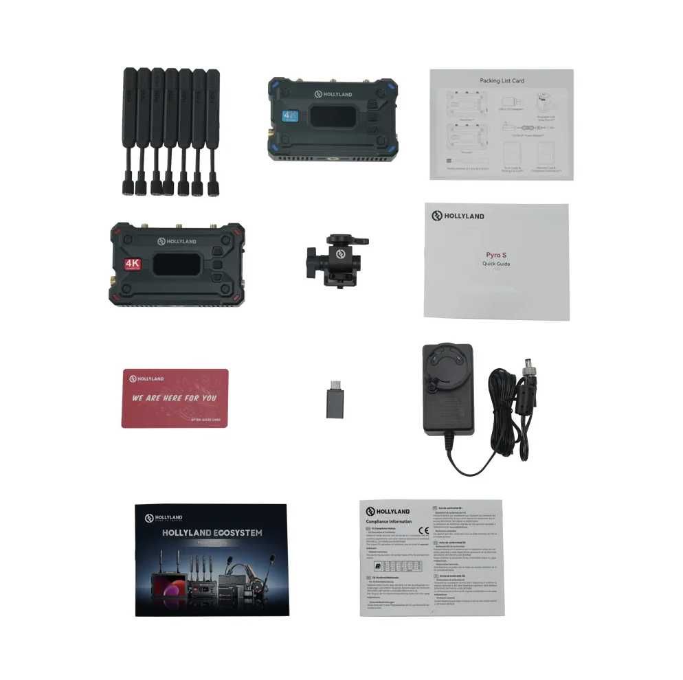 Система бездротової передачі відео Hollyland Pyro S 4K HDMI/SDI