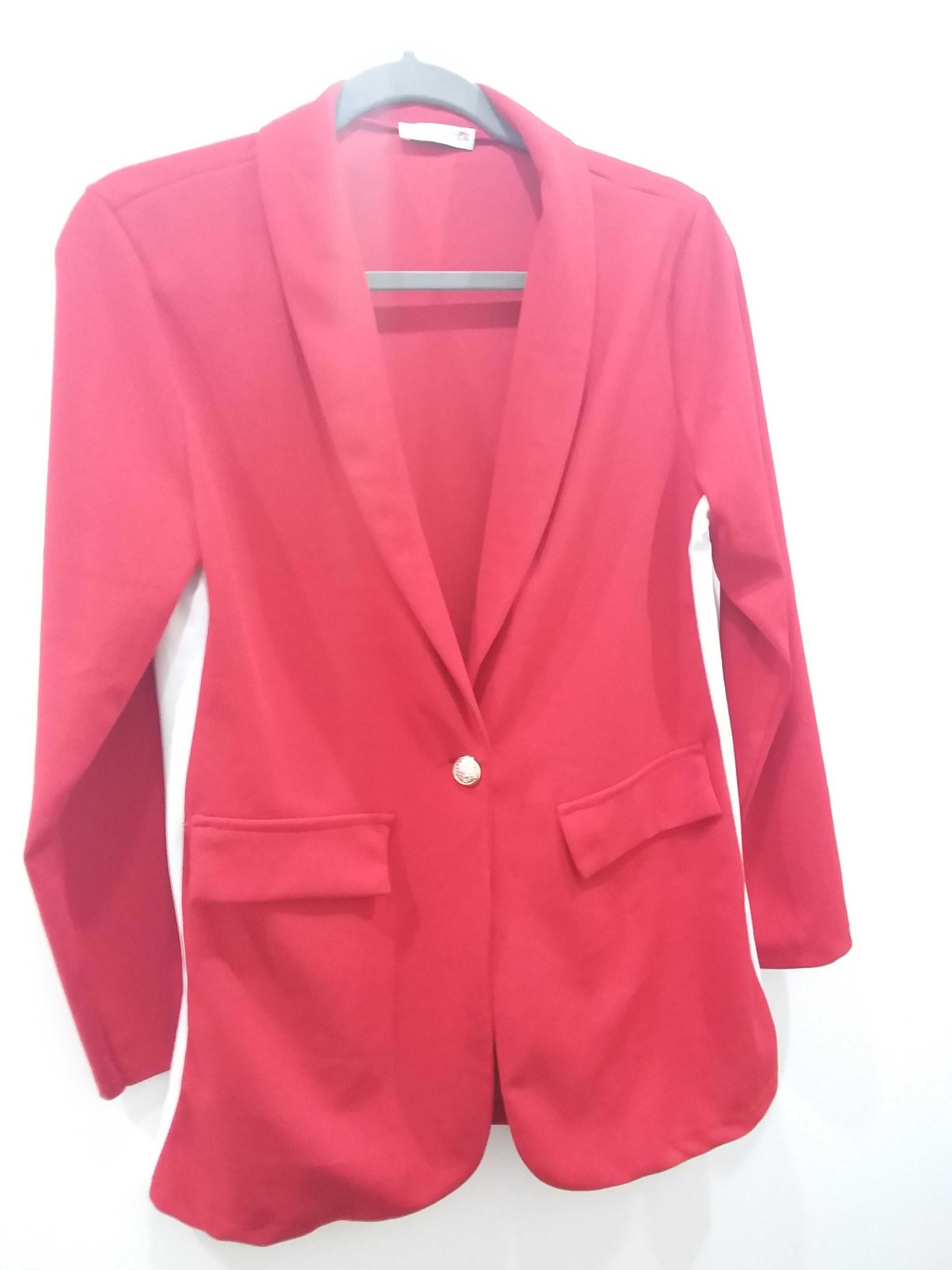 Blazer vermelho, tamanho M