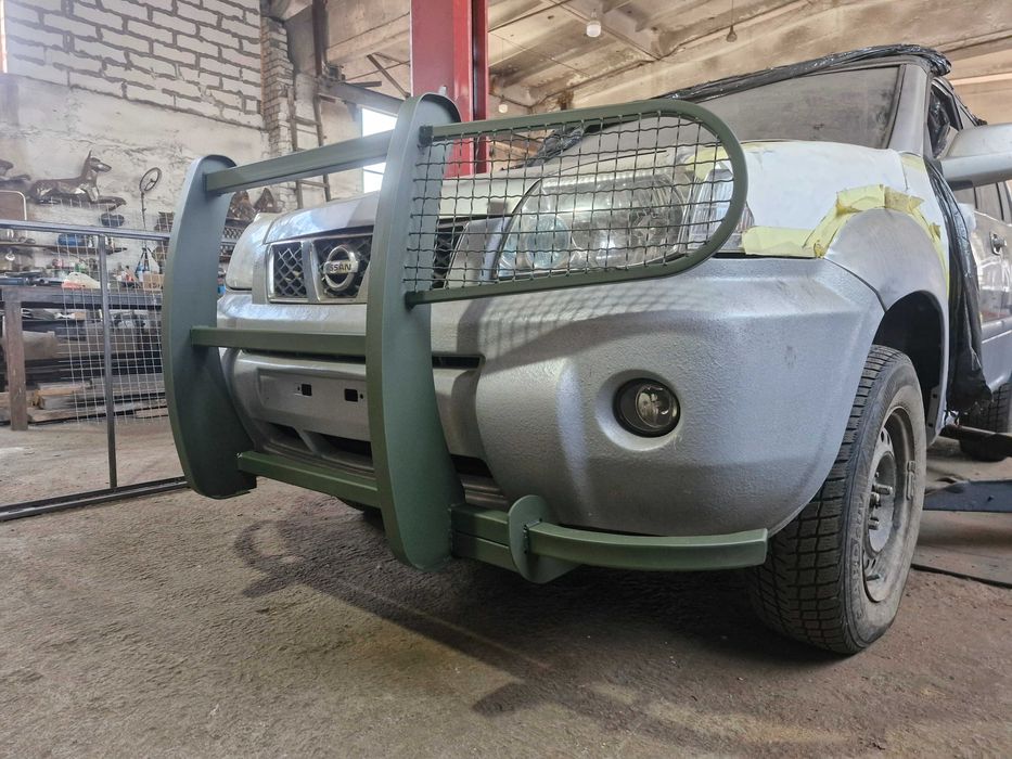 Бампер Nissan X-Trail T30 захист, передний обвес, кенгурятник