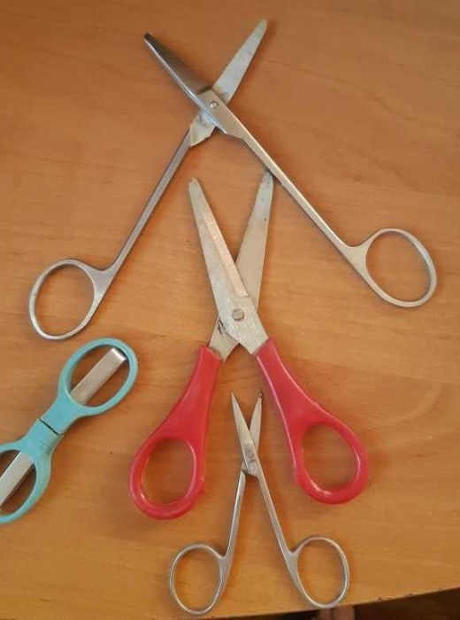 Ножницы маникюрные, походные и канцелярские