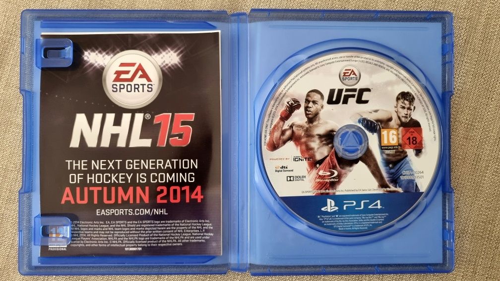 Jogo PS4 UFC Ultimate Fighting Championship