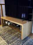 Stolik pod telewizor stolik TV Jysk Ikea szklana polka