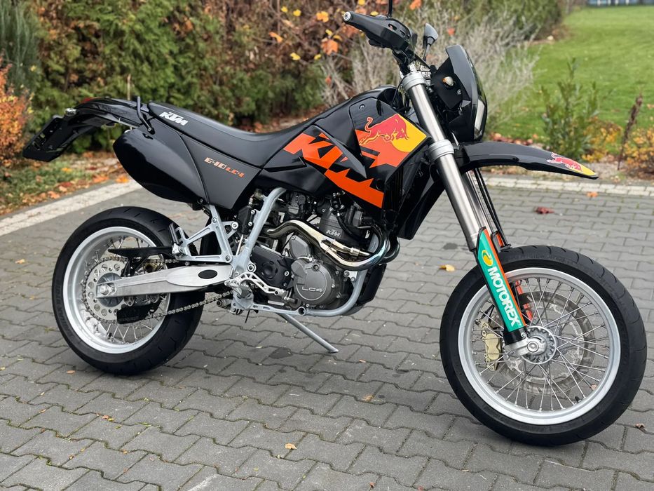 KTM Duke KTM 640 LC SuperMoto Sprowadzony Importer Moto KTM Italia