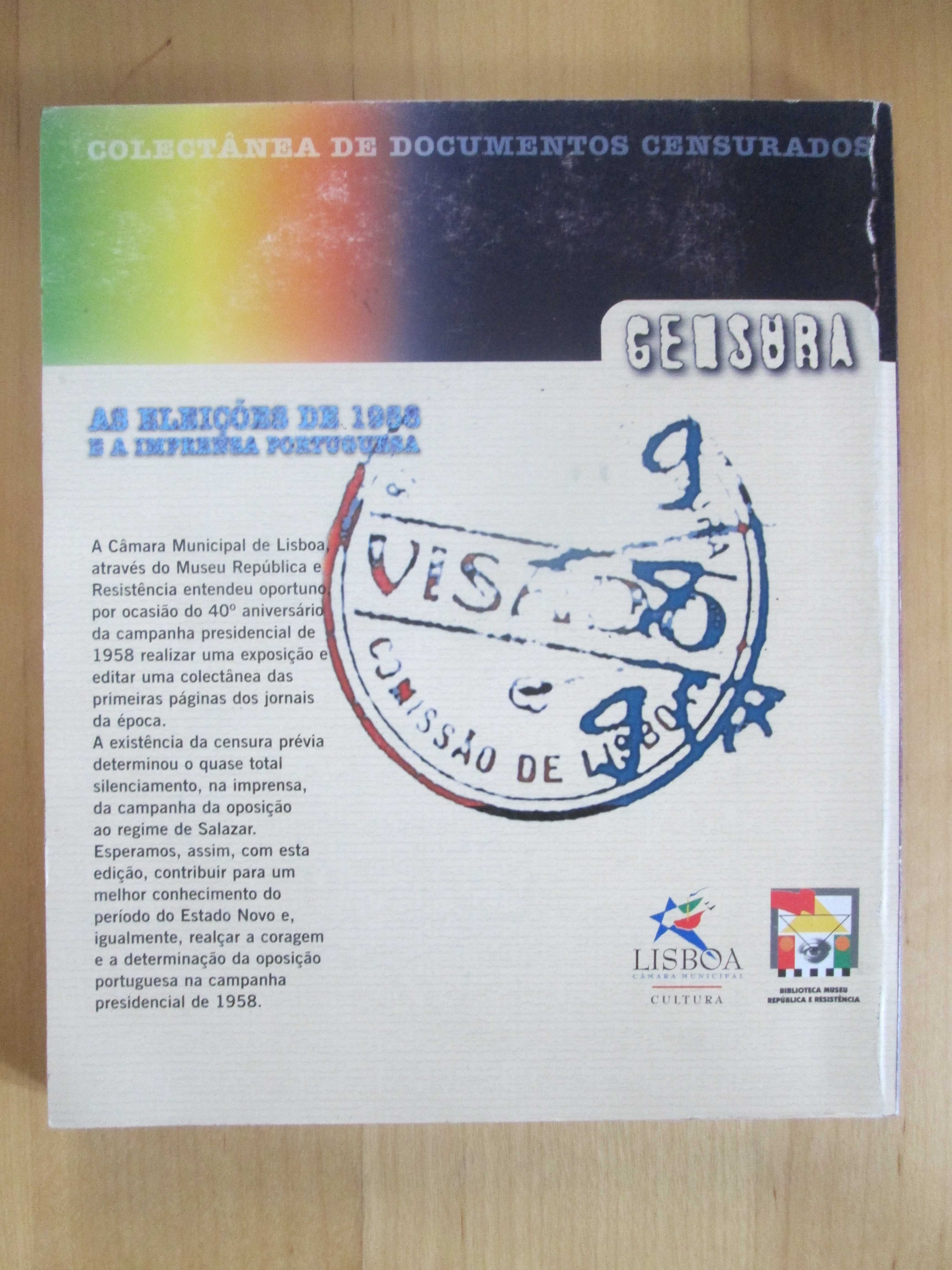 As Eleições de 1958 e a Imprensa Portuguesa - documentos censurados