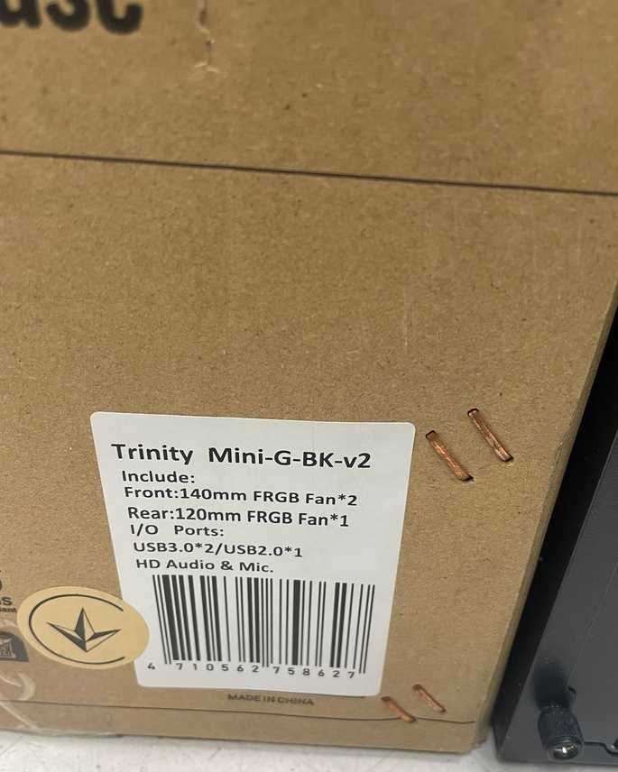 Корпус игровой для компьютера Aerocool Trinity Mini с RGB