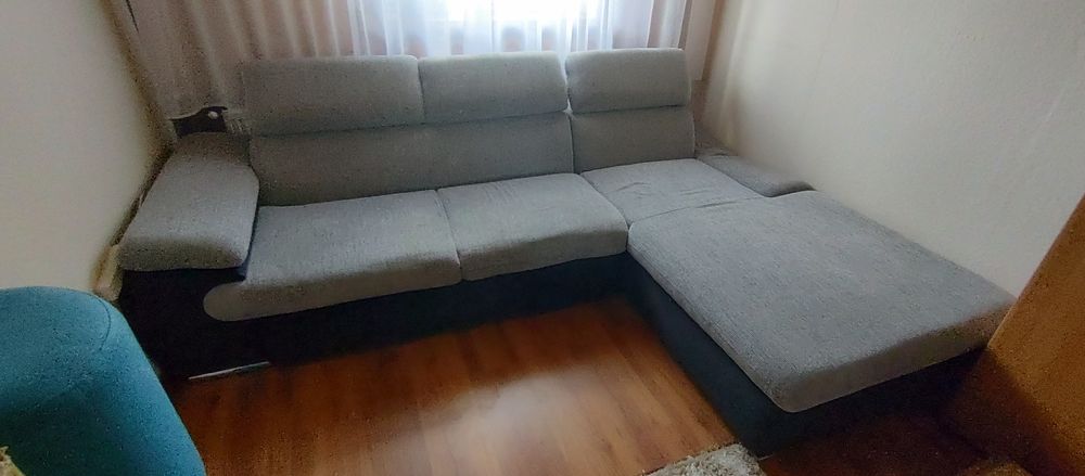 Narożnik z funkcją spania