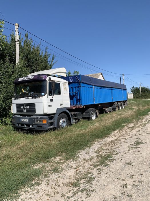 Напів причіп зерновоз контейнер