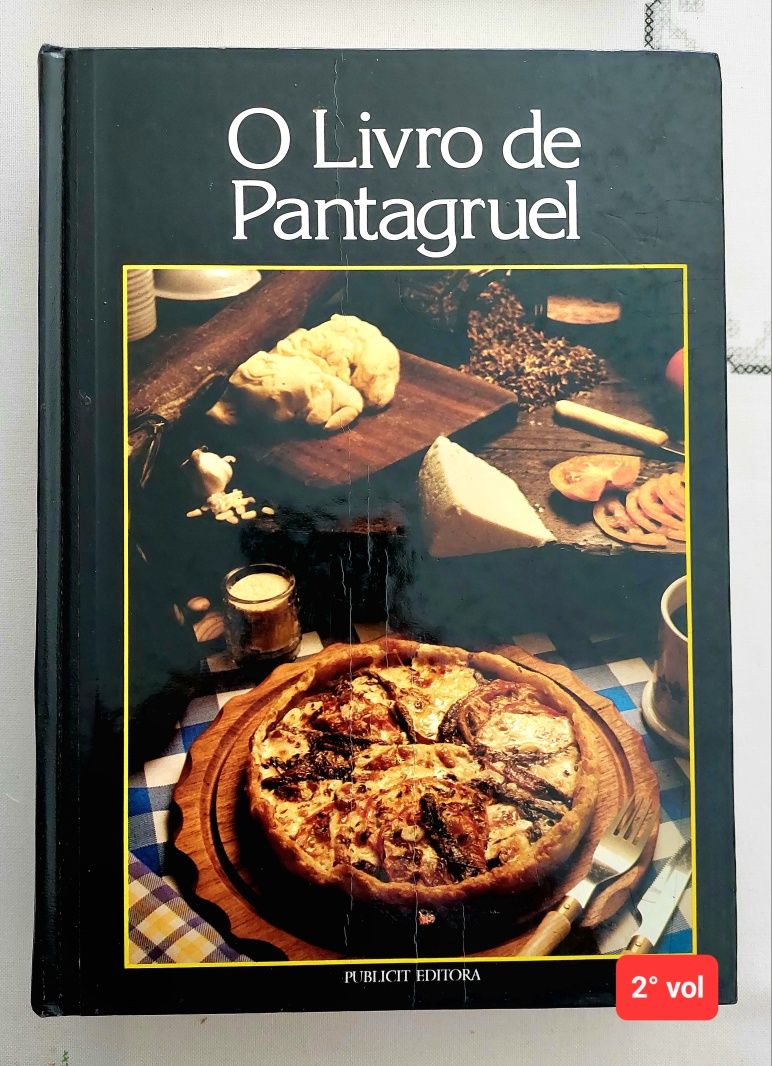 O livro da Pantagruel 3 volumes