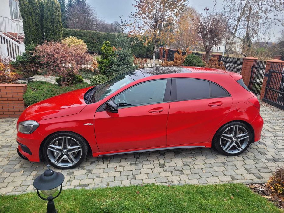 Mercedes A45 AMG 4MATIC - Okazja stan niemal kolekcjonerski !!!