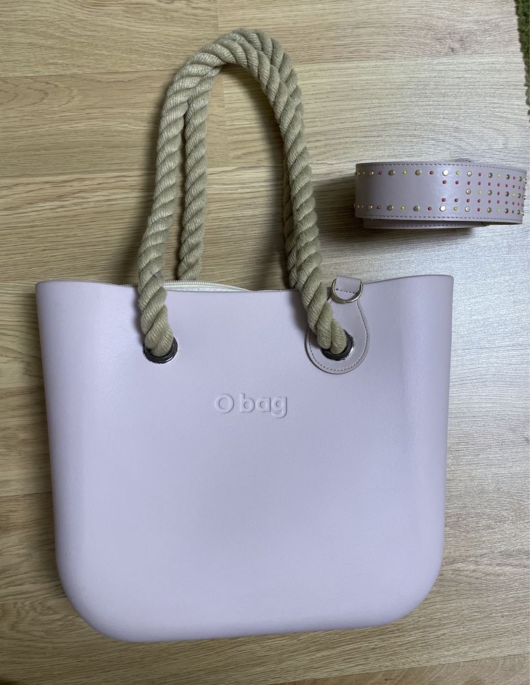 Сумка Obag mini O bag розовый дым