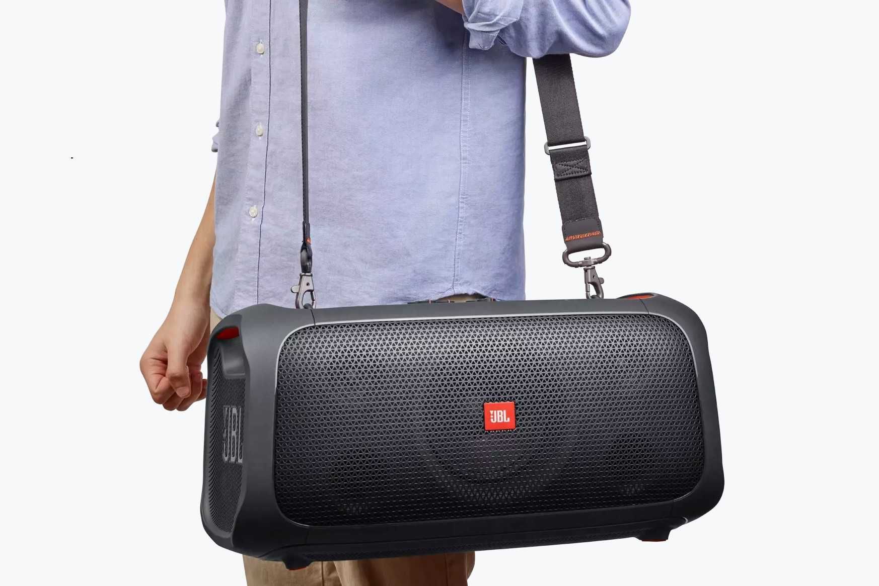 JBL Partybox On The Go Essential 100W - mikrofon w zestawie