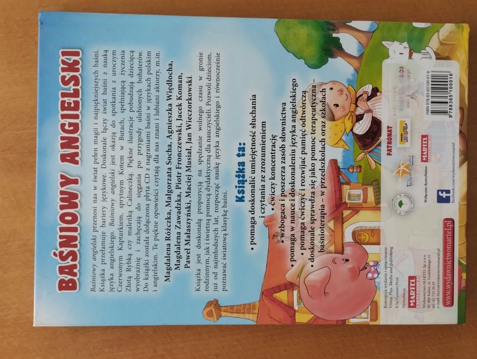 Książka+CD Baśniowy angielski