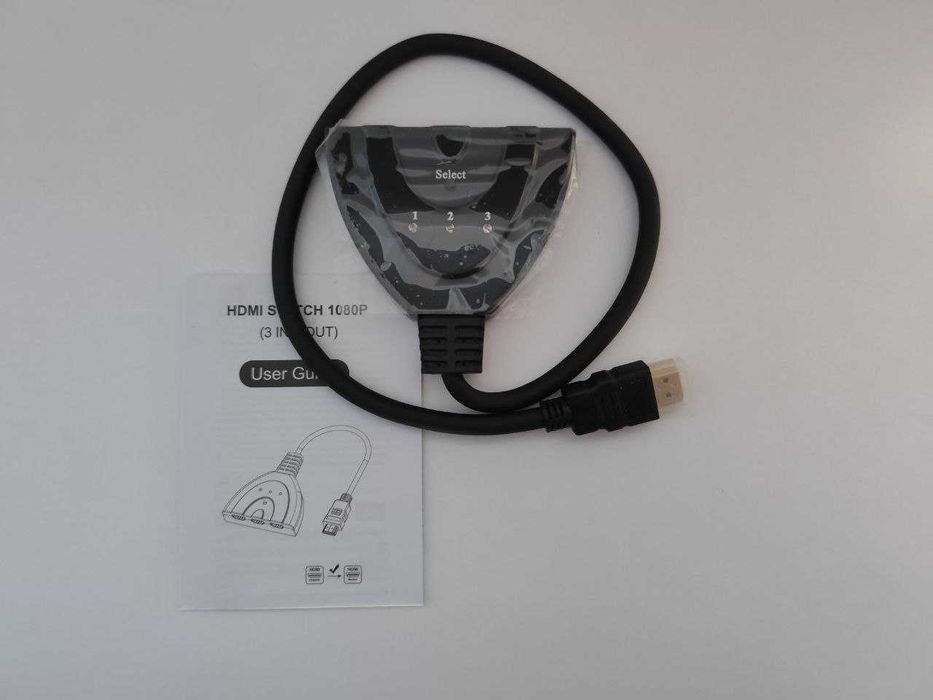 Розгалужувач hdmi 3in1