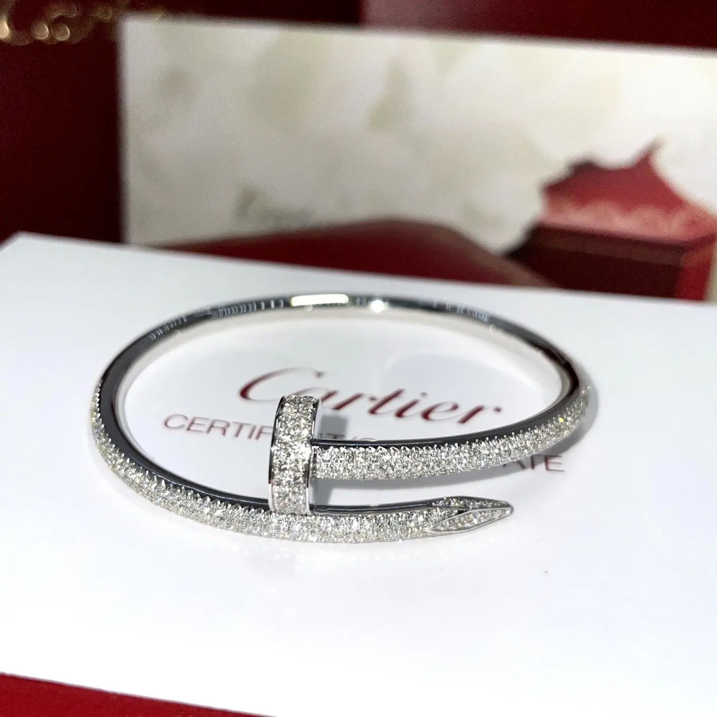 Золотой Браслет Cartier Just un Clou