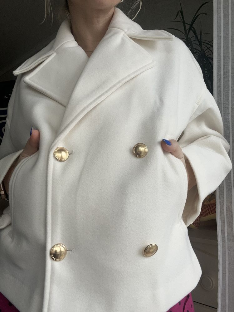 Кашемірова куртка пальто