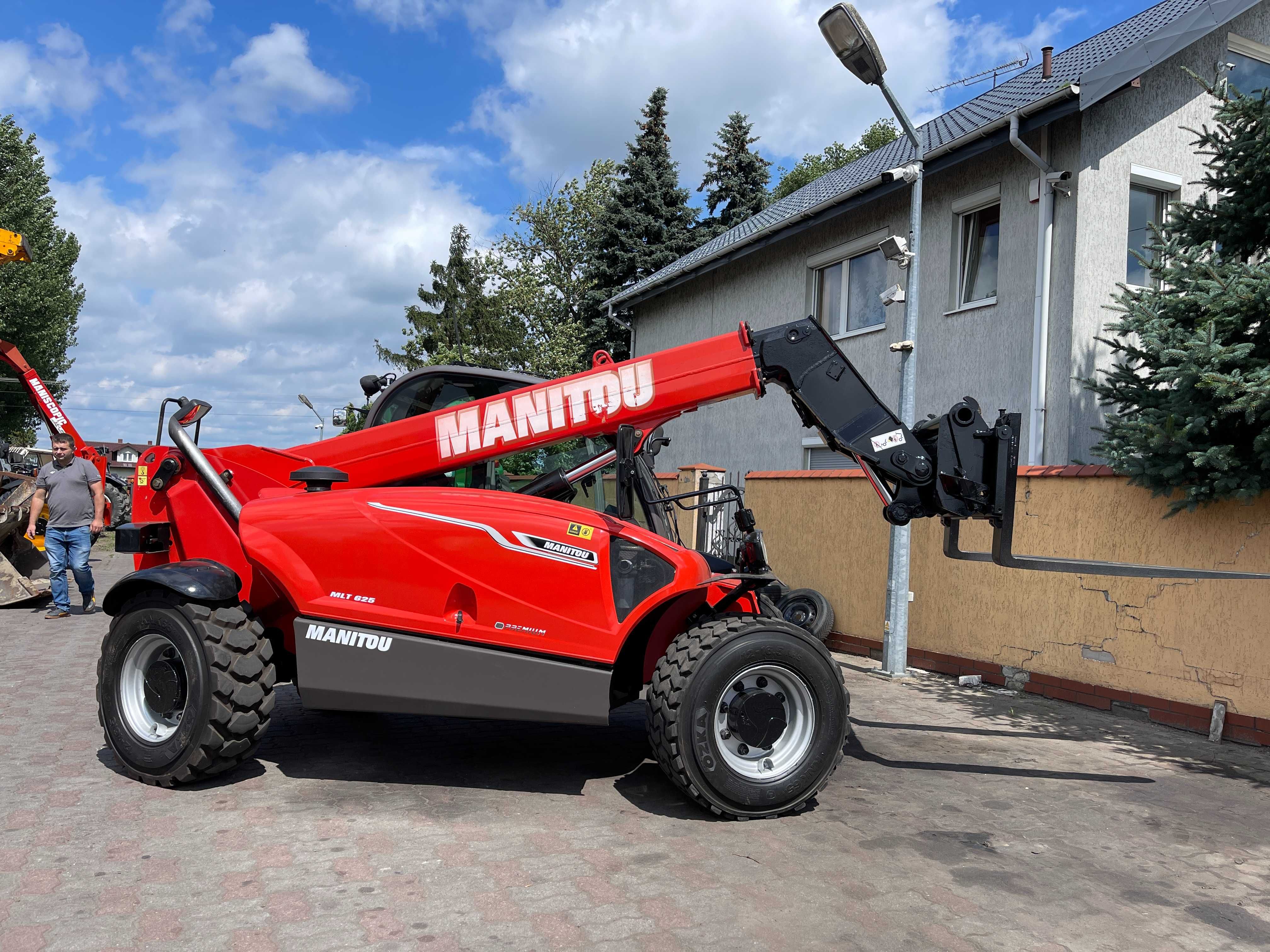 Ładowarka teleskopowa Manitou MLT 625*Rok 2016*Niska i wąska 1.80 m