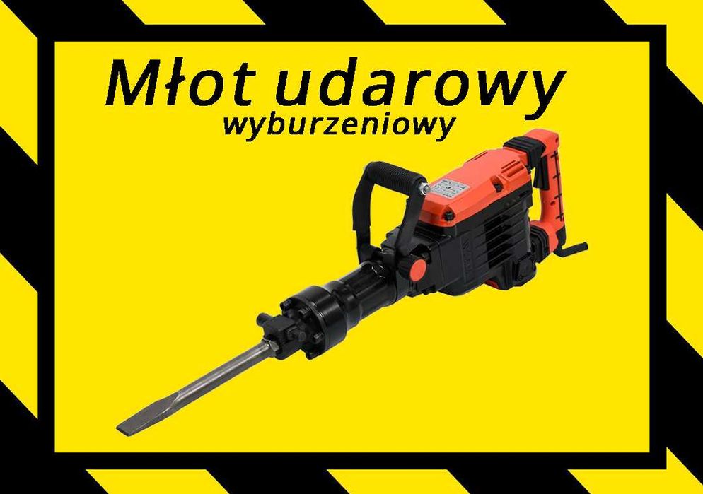Młot wyburzeniowy wynajem Bydgoszcz wypożyczalnia Akuku rusztowania