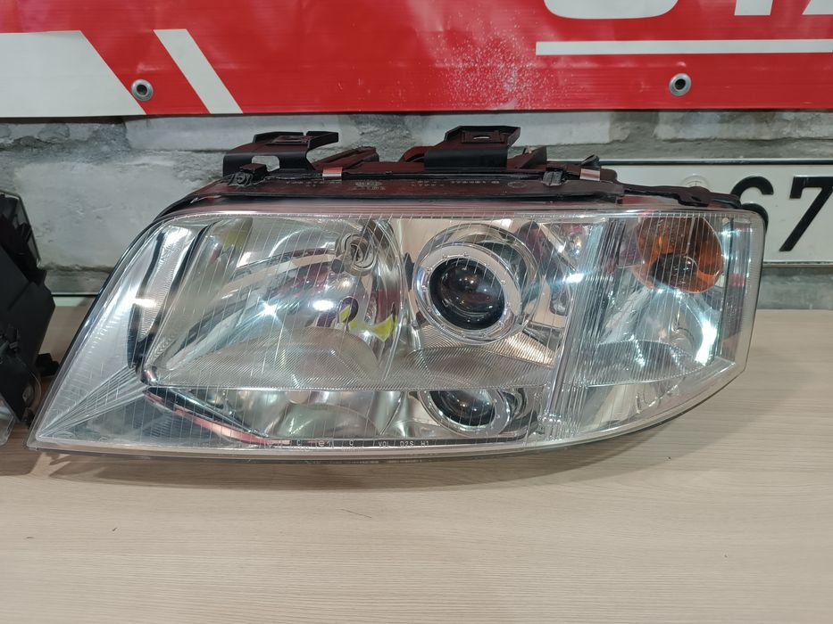 Передние фары audi a6 c5 xenon дорест, фари а6 ц5 ксенон дорест