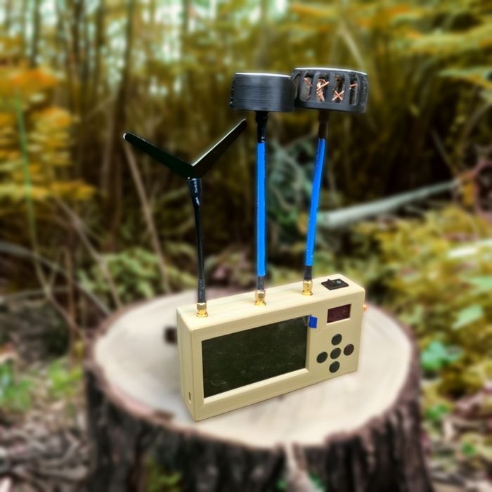 Детектор дронів fpv Стевія Fly 1.2/3.3/5.8ГГц Детектор фпв дронів