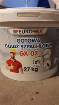 Gotowa Gładź Szpachlowa Euro Mix GX 01 27kg
