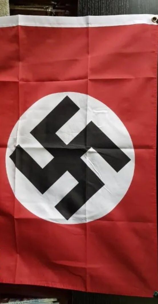 PROMOÇÃO--Bandeira NSDAP 150x90 cm Alemanha nazi-suástica