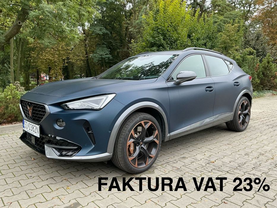 Cupra Formentor VZ 310KM, FAKTURA VAT 23%, bezwypadkowy, gwarancja